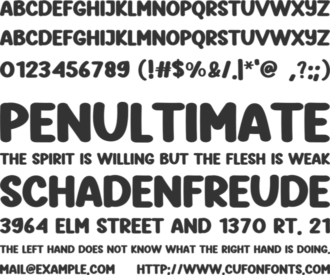 Sand Beach font preview