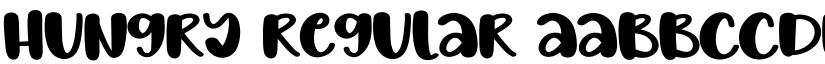 Hungry font download