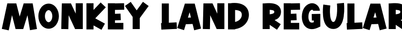 Monkey Land Regular font