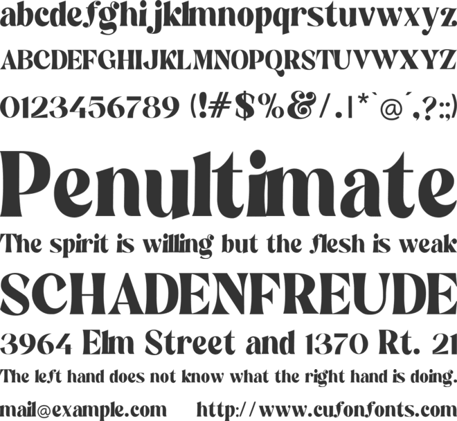 Battle Magic Personal font preview