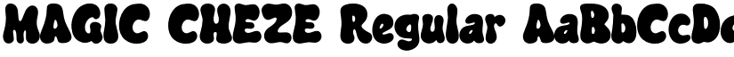 MAGIC CHEZE Regular font