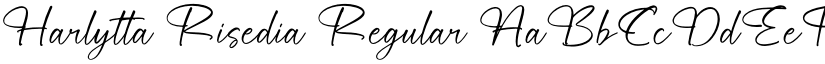 Harlytta Risedia Regular font