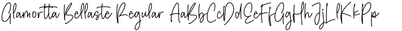 Glamortta Bellaste font download