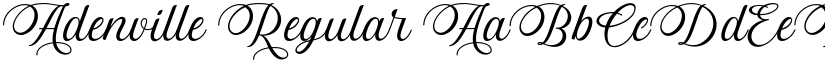 Adenville font download