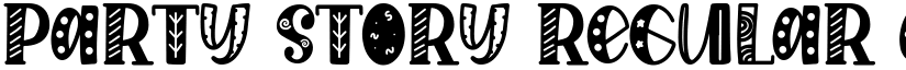 Party Story Regular font