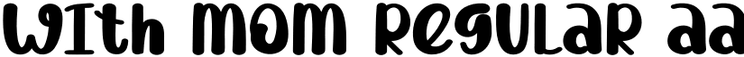 With Mom Regular font