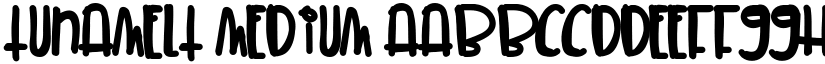 TunaMelt Medium font