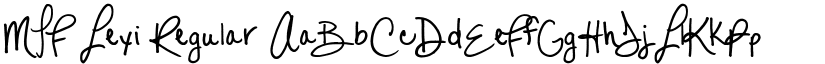 MTF Lexi Regular font