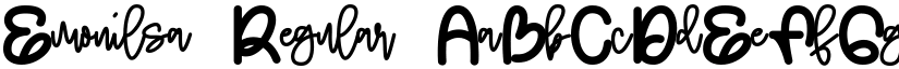 Emonilsa Regular font