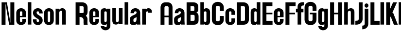 Nelson Regular font