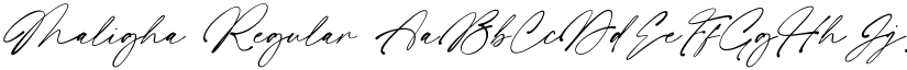 Maligha Regular font