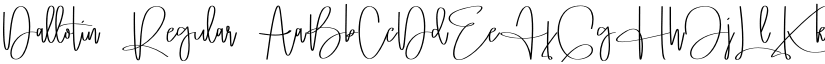 Dallotin Regular font