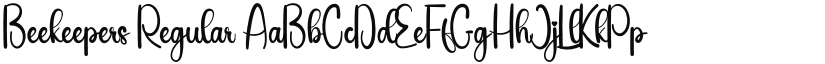 Beekeepers font download