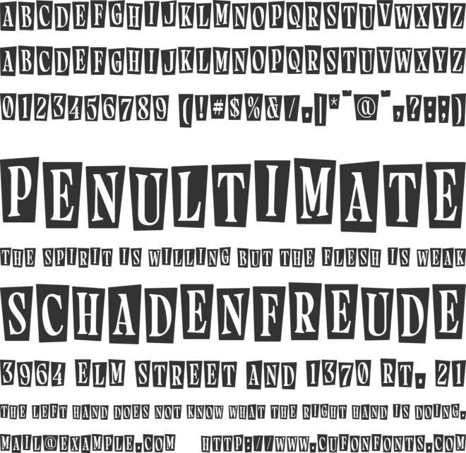 Signs Painted Serif font preview