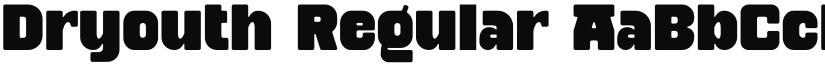 Dryouth font download