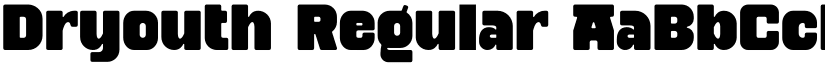 Dryouth font download