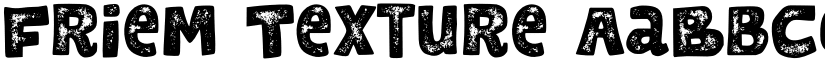 Friem Texture font