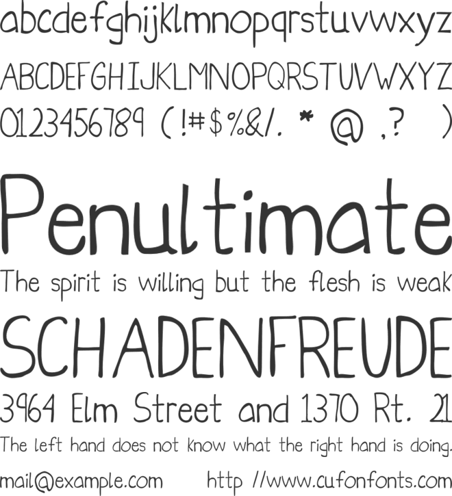 Obelisque font preview