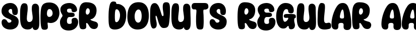 Super Donuts Regular font