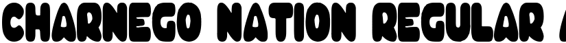 Charnego Nation Regular font