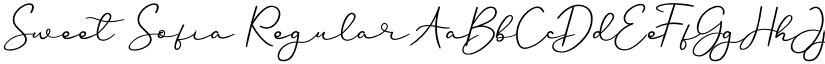Sweet  Sofia Regular font