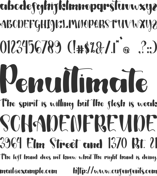 Loventtine - PERSONAL USE font preview