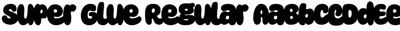 Super Glue Regular font