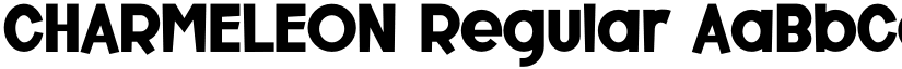 CHARMELEON Regular font