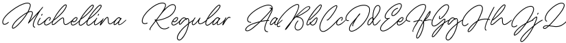 Michellina Regular font