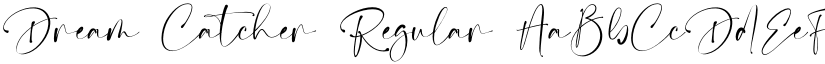 Dream Catcher Regular font