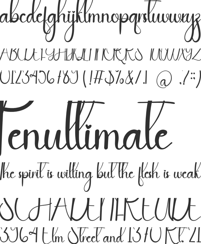 Gockey Game font preview