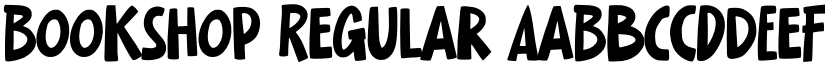 Bookshop Regular font