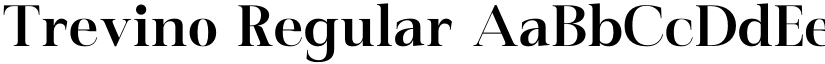 Trevino Regular font