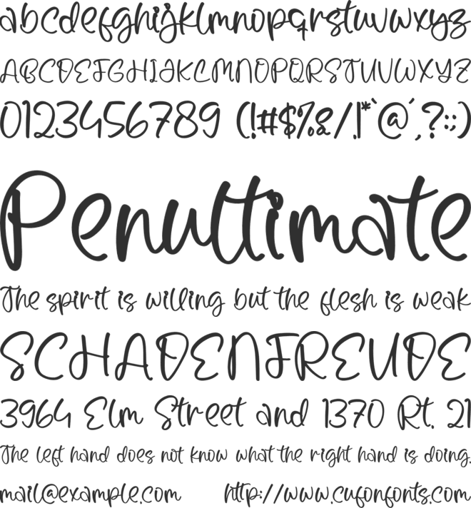 Rokeriot font preview