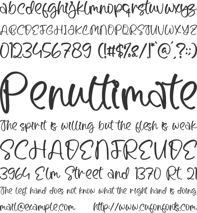 Rokeriot font preview