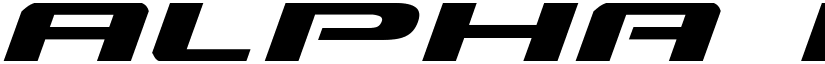 Alpha Men Bold Italic Bold Italic font