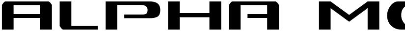 Alpha Men Condensed Condensed font