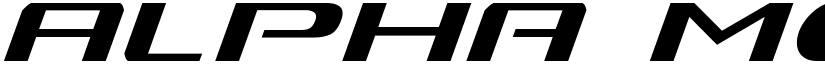 Alpha Men Condensed Italic Condensed Italic font