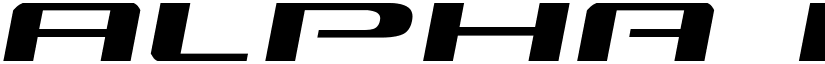 Alpha Men Semi-Italic Semi-Italic font