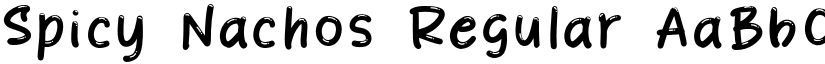 Spicy Nachos Regular font