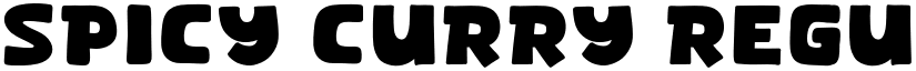 Spicy Curry Regular font