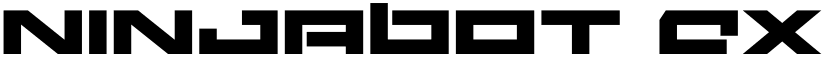 Ninjabot Expanded Regular font