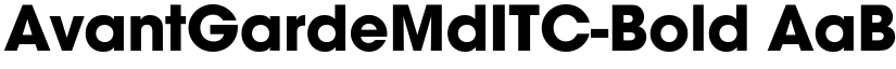 AvantGardeMdITC font download
