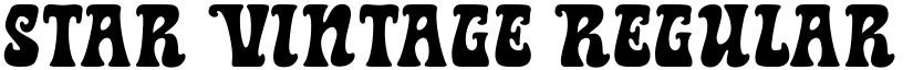 Star Vintage Regular font