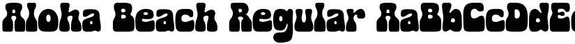 Aloha Beach Regular font