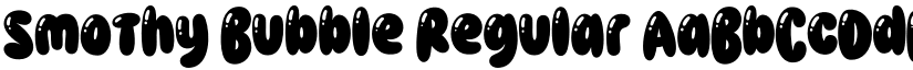 Smothy Bubble Regular font