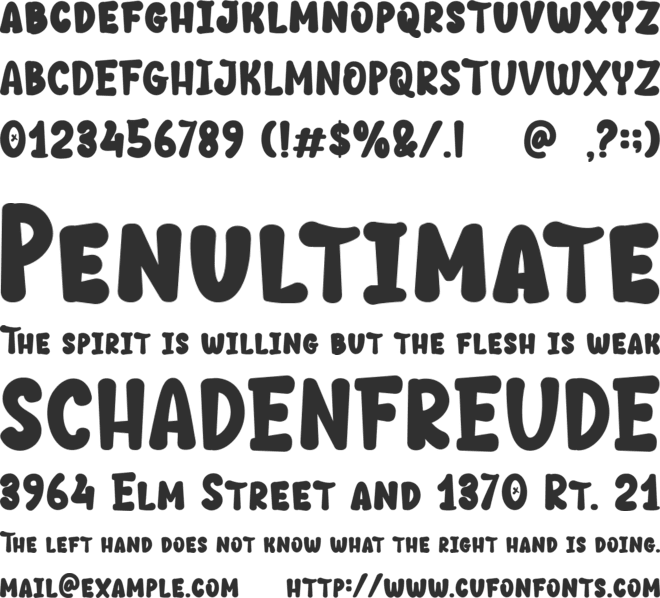 Travel Sunday font preview