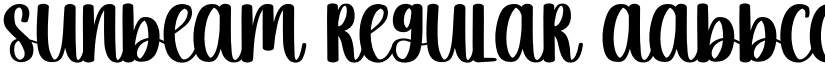 Sunbeam Regular font