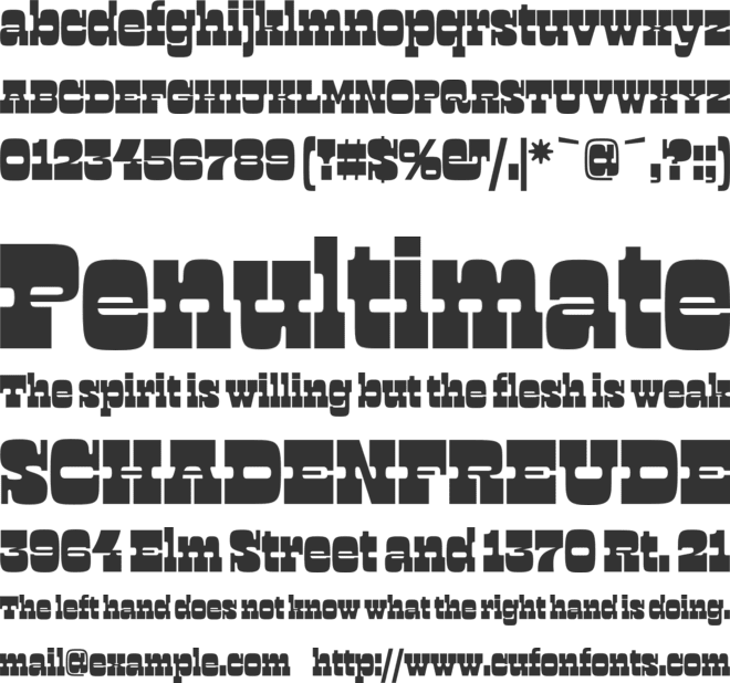 Manicotti font preview