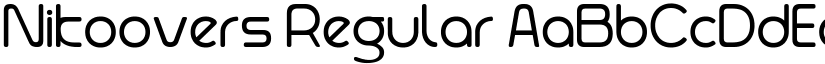 Nikoovers Regular font